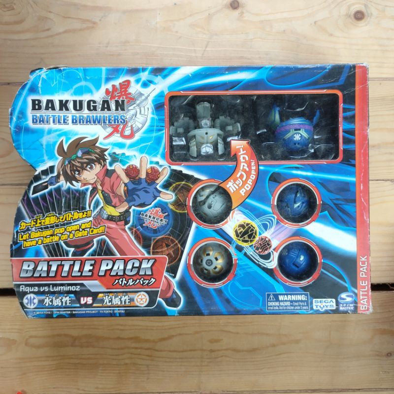 Jual Bakugan Aqua Vs Luminoz Tigerra Battle Bpack Baru Ori Sega Toys Indonesia|Shopee Indonesia