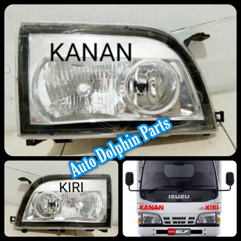 lampu depan Isuzu nkr 71 elf euro