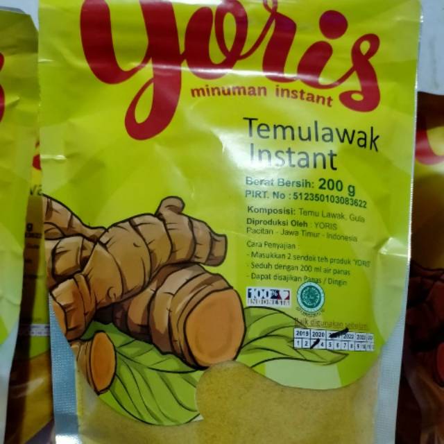 

Bubuk Minuman Herbal Temulawak Instan "YORIS" Pacitan, Tinggal Seduh Jamu/Suplemen Kesehatan Alami