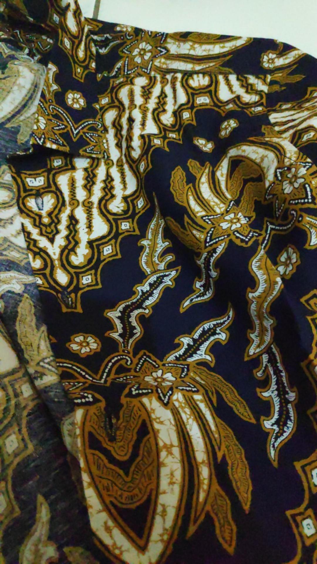 Odza Baju Kemeja Batik Slim Fit Modern Pria Atasan Batik Solo Pekalongan Daremba