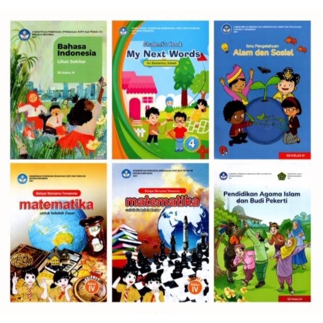 ORI harga satuan buku teks siswa Kemendikbud kurikulum merdeka kelas 4 edisi terbaru