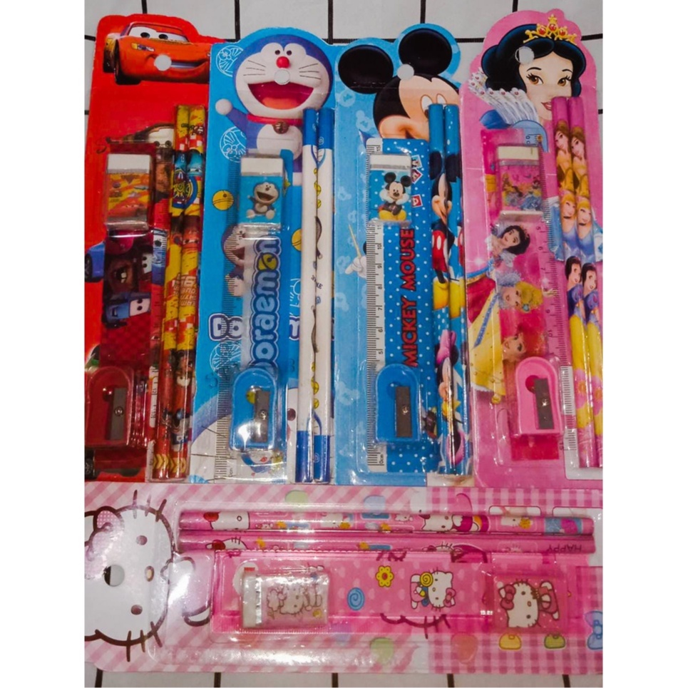 

Set Alat tulis anak kecil karakter