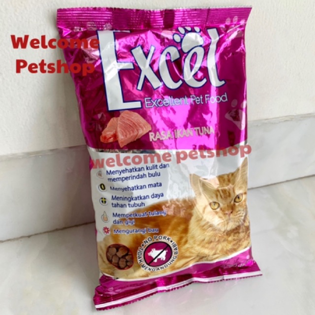 Excel 500gram Makanan Kucing Kering