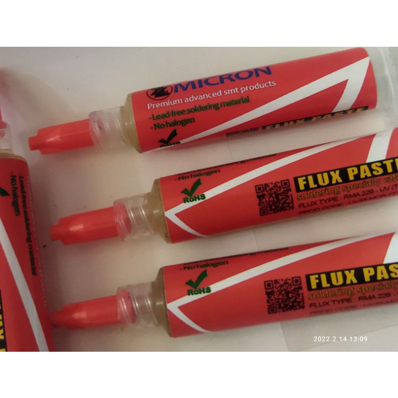 FLUX SOLDER PASTA MICRON RMA 229 - UV (TPF)