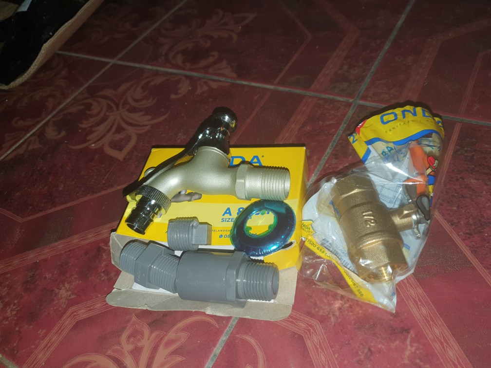 Double Neeple Pvc Aw Rucika  1/2