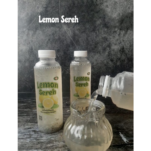 

lemon sereh selasih / minuman lemon sereh