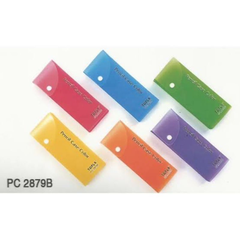 

TOPLA 2879B PLASTIC PENCIL CASE KOTAK TEMPAT PENSIL PLASTIK