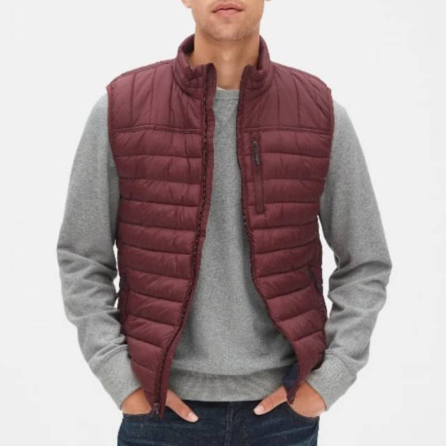 Rompi Vest Bulu angsa Gap