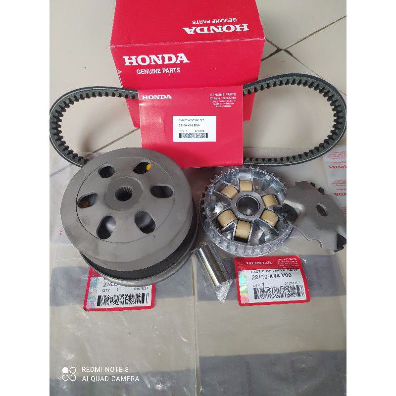 FULL SET CVT HONDA BEAT POP/BEAT FI ESP/STARTER HALUS