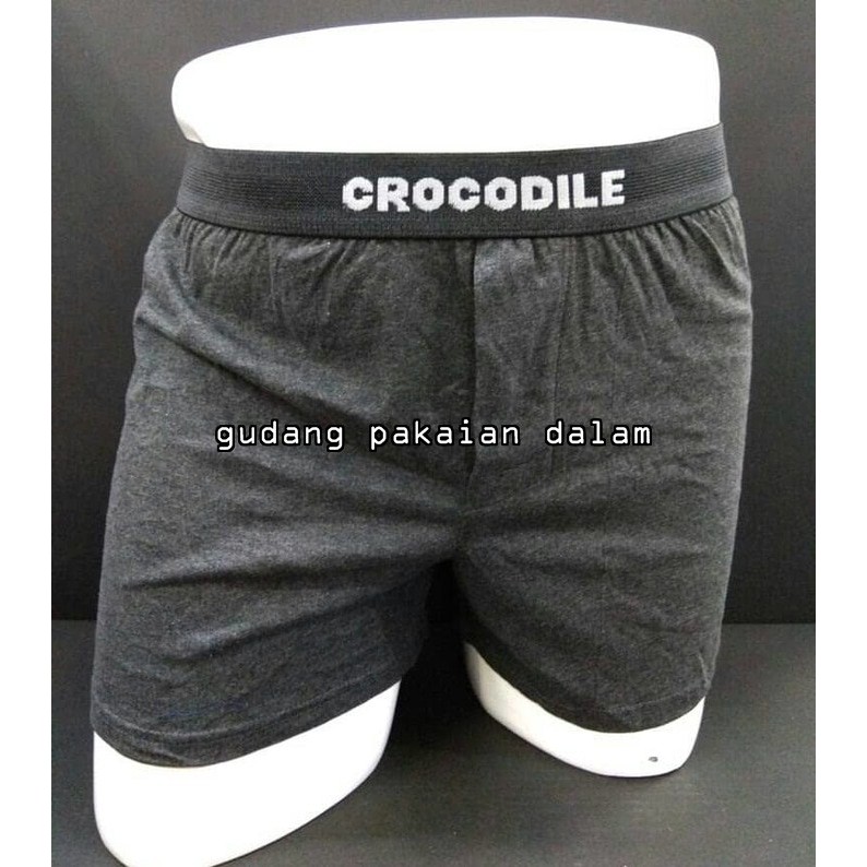  Crocodile  Celana  Boxer Pria BXCR 555 001 Isi 2 Best Seller 