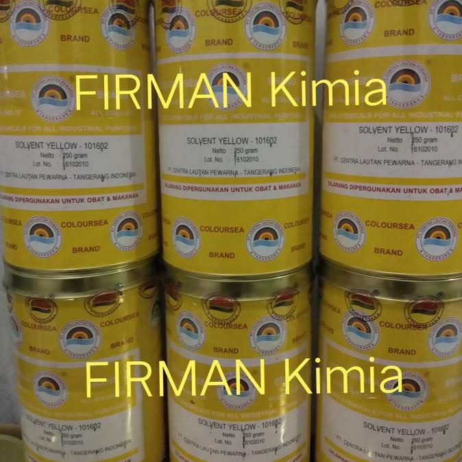 Pewarna Minyak Solvent Yellow-101602 Merk Coloursea 250Gr