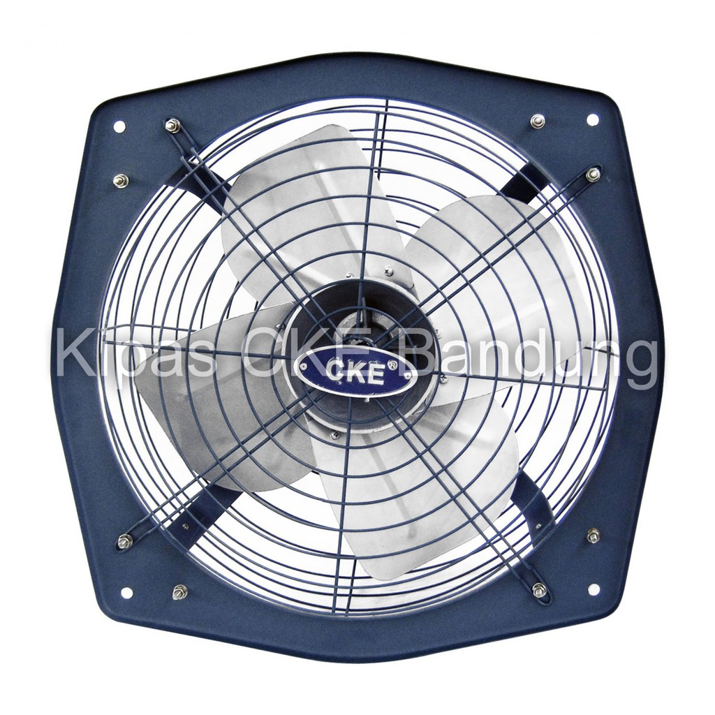 Fan Exhaust Extra Strong CKE 380 Volt Industri EEN-D24/3 Kipas Eksos Blower Udara Cafe Resto Pabrik
