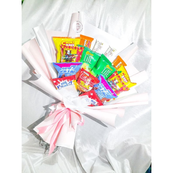 

Snack Bouquet | Buket Jajan 60ribu | Birthday | Wisuda | Surabaya ♥︎Forestial♥︎