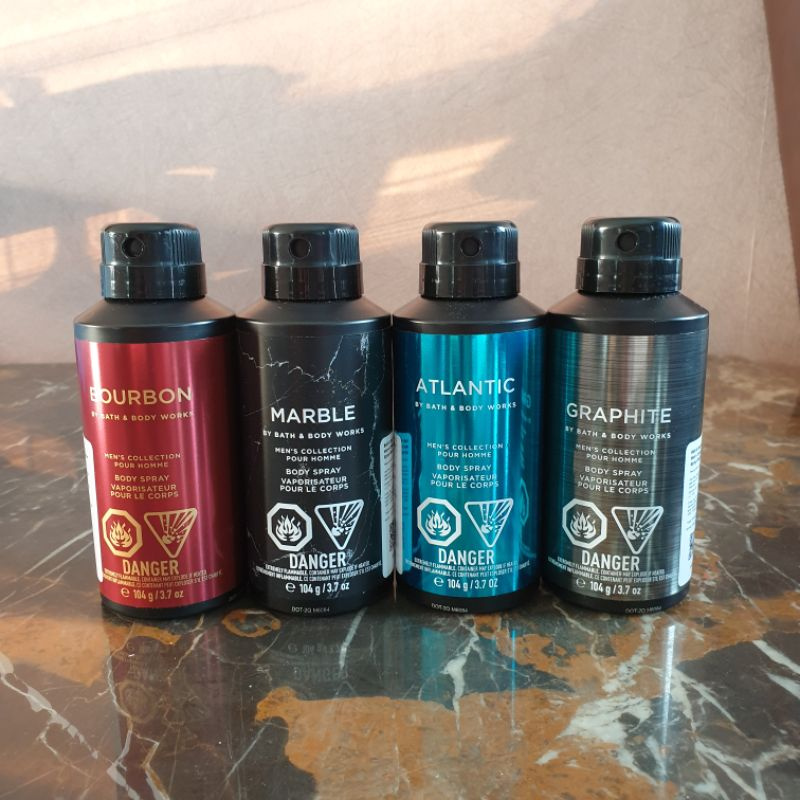 body spray BBW for men