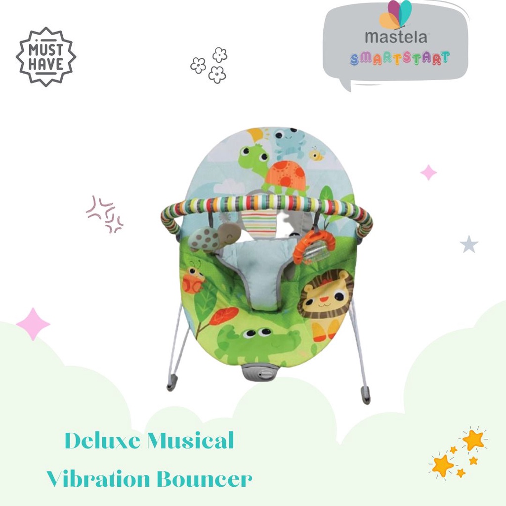 FREE BUBBLE! Bouncer 1R Bayi Kursi Goyang Musik Getar