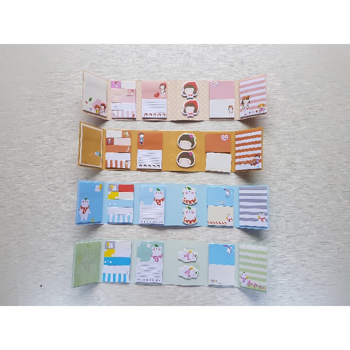 

SALE!!!TERLARIS!!! Stick Note Memo Lipat 6 Gracebell MEMO & STICK NOTE