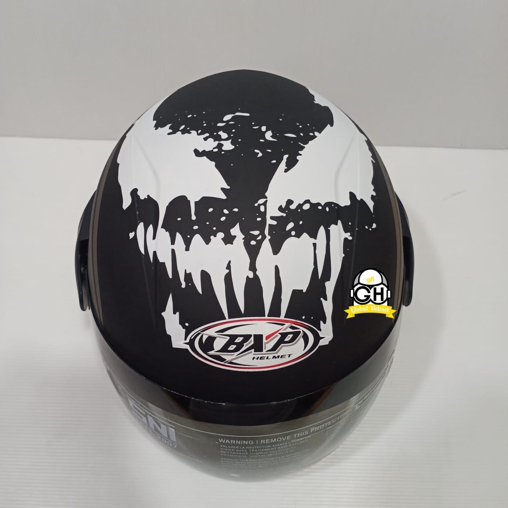 Helm Evo Venom Abu-abu Helem Helmet SNI Dewasa