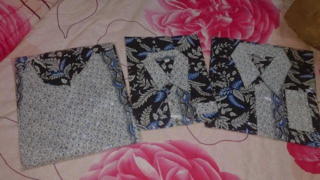 Batik Couple Keluarga Sania Ruffle Ori Ndoro Jowi Dnt Blarak