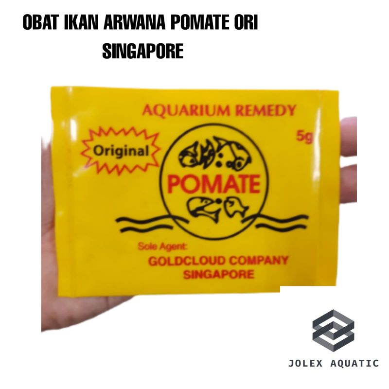 pomate obat ikan arowana ori / obat ikan arowana pomate / pomate obat ikan arowana 5GRAM