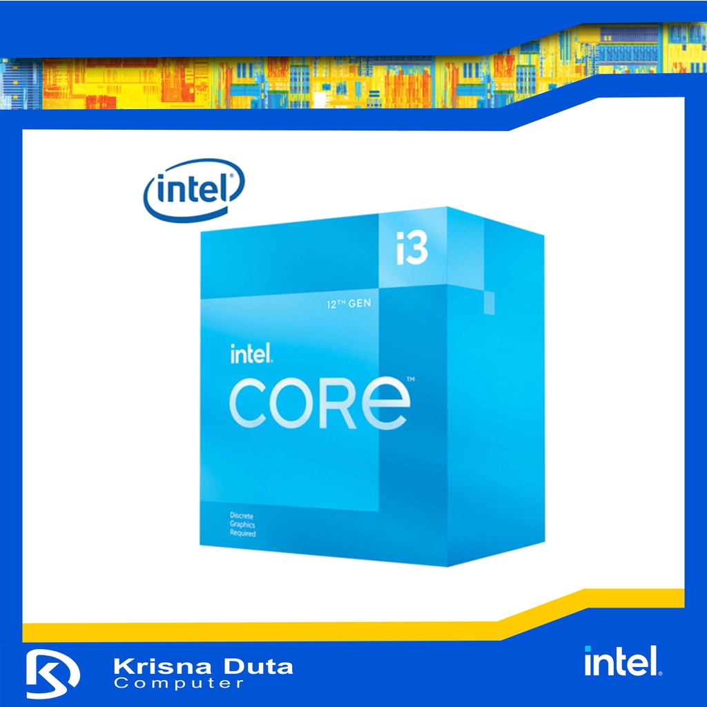 Processor Intel Core i3 12100F