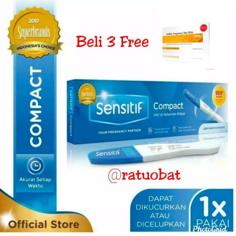 Paket Tespek Testpact Compact Best Seller Alat test kehamilan Akurat compact dan sensitif compact