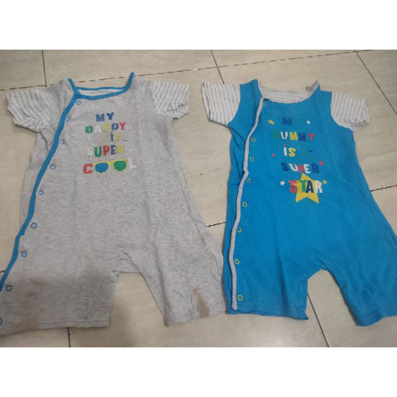 Romper Mothercare seri mommy daddy