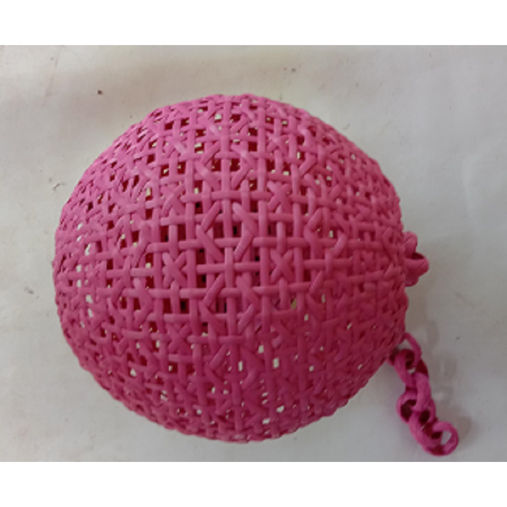 Lampion gantung rotan sintetis kap lampu gantung Kap lampu bahan rotan plastik cocok untuk semua mod