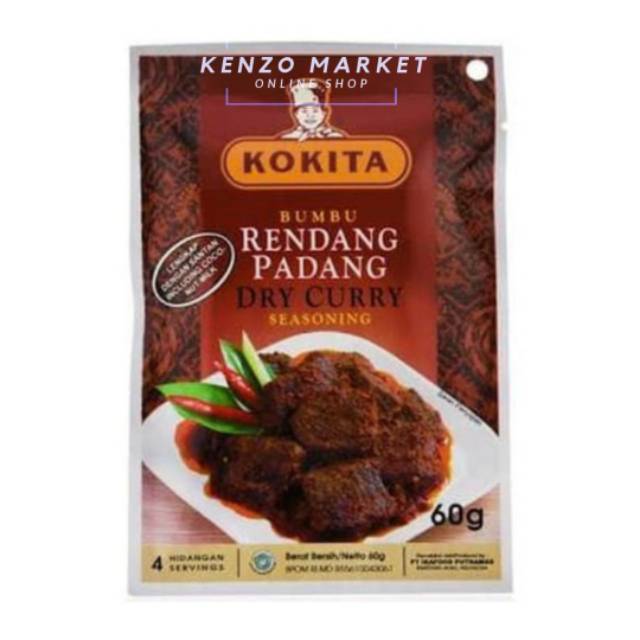 

KOKITA BUMBU RENDANG PADANG 50 GR