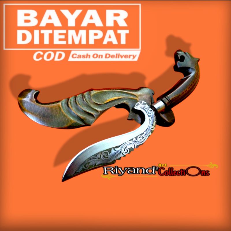 Koleksi Kujang ciung wanara khas jawa barat ukir batik