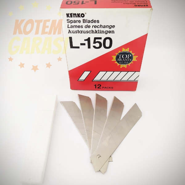 KOTEM GARASI ISI CUTTER BESAR  L-150 KENKO REFILL MATA PISAU CUTTER