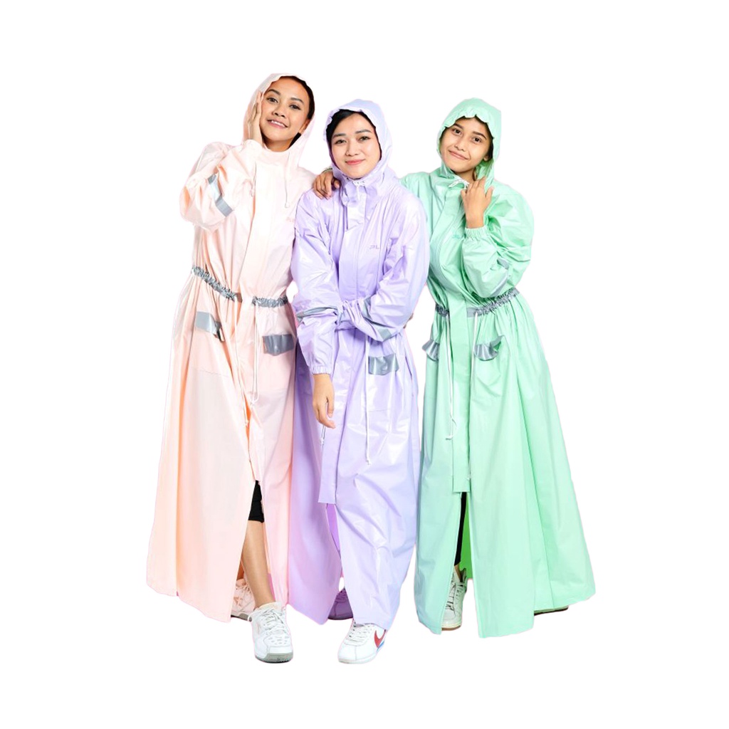 Jas Hujan Plevia Salsabila Model Gamis