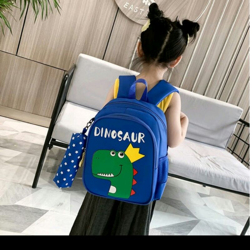 Tas Ransel Sekolah Tk - Sd - Dinosaur