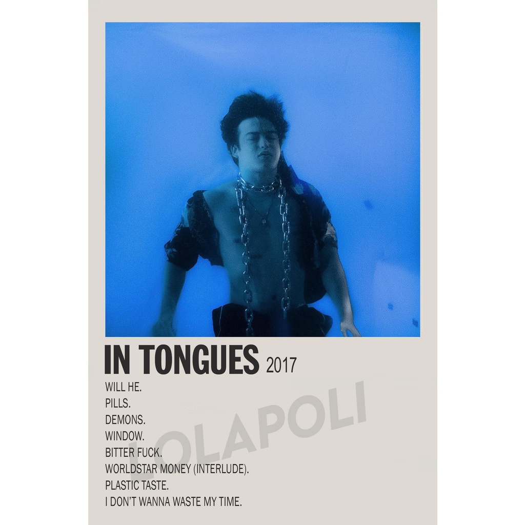 Poster Cover Album In Tounges - Joji