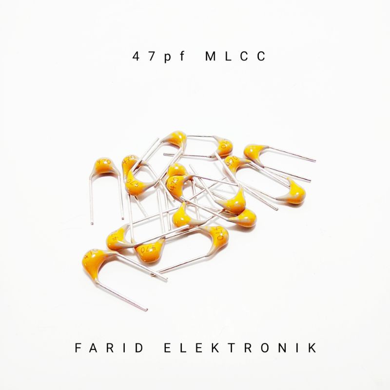 Capasitor 470 47pf  Mlcc 10pcs