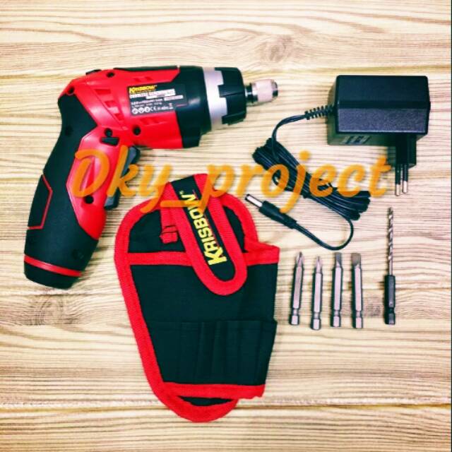 Cordless krisbow, mesin bor tanpa kabel