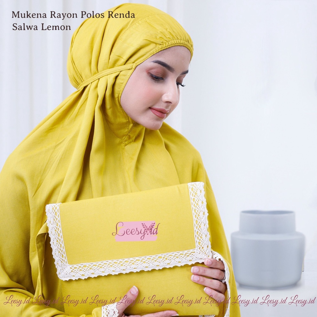 Jumuna - Mukena Dewasa Rayon Renda Salwa