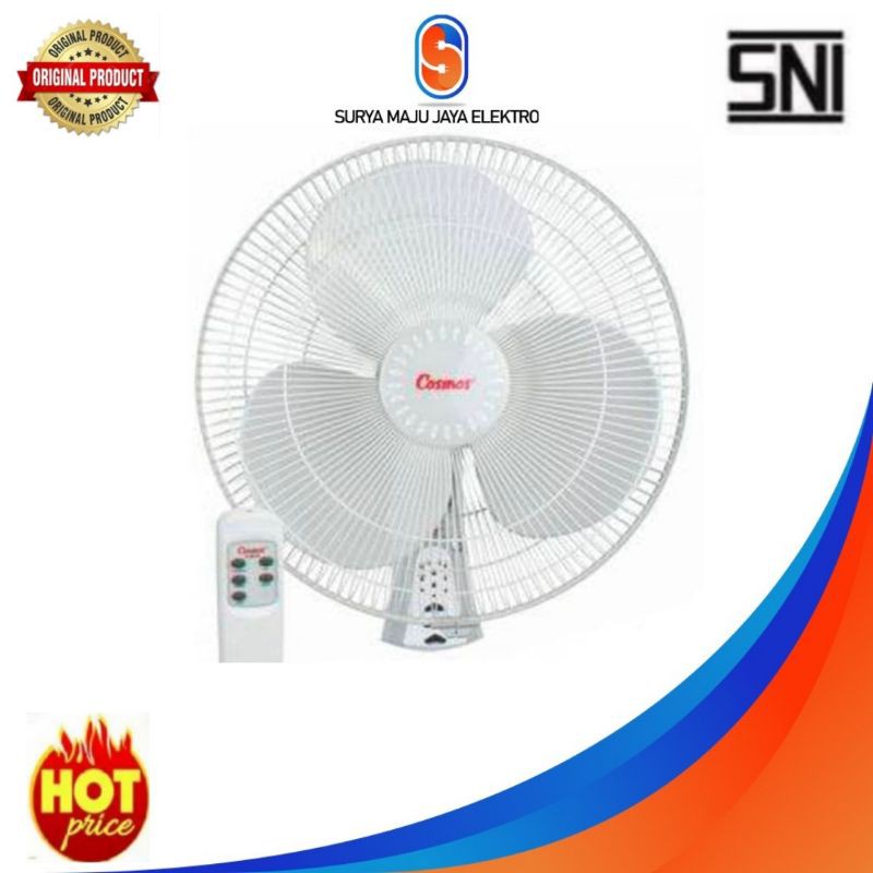 kipas angin dinding cosmos remote WFCR 16 INCH