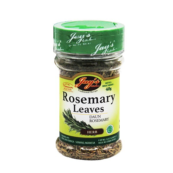 

JAYS ROSEMARY LEAVES 40 GR - JAYS DAUN ROSEMARY HALAL