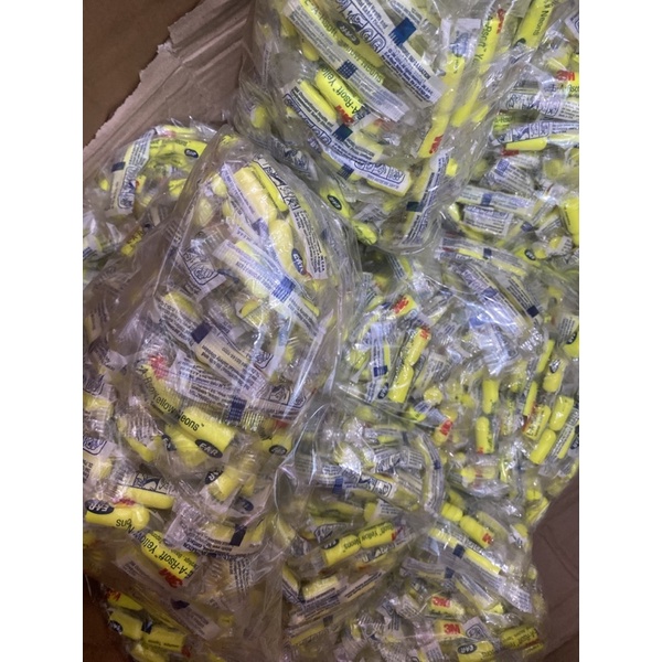3M Earsoft Yellow Neons Earplugs