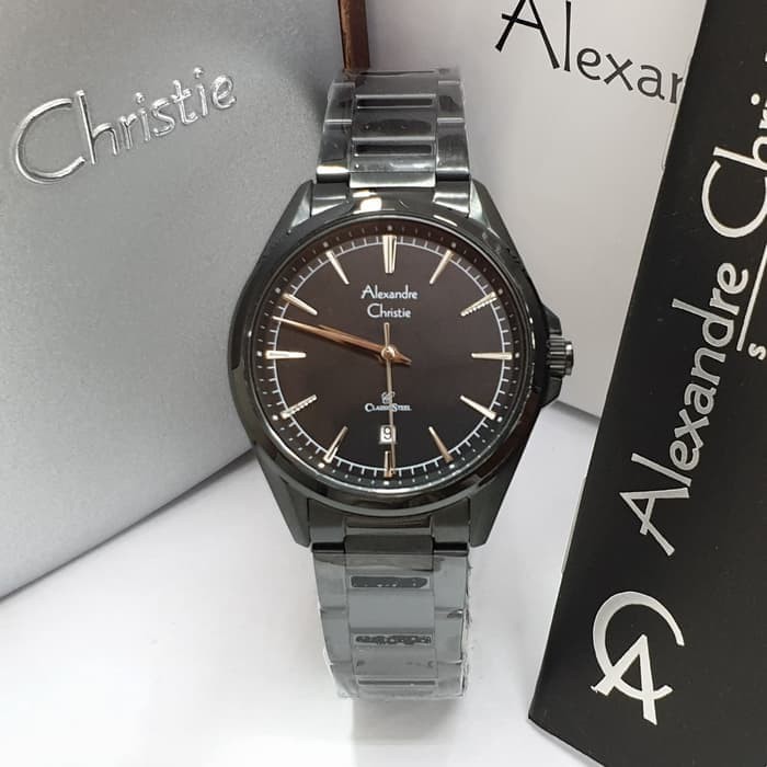 ORIGINAL Jam Tangan Wanita Alexandre Christie AC 8580 / AC8580 Garansi 1 Tahun