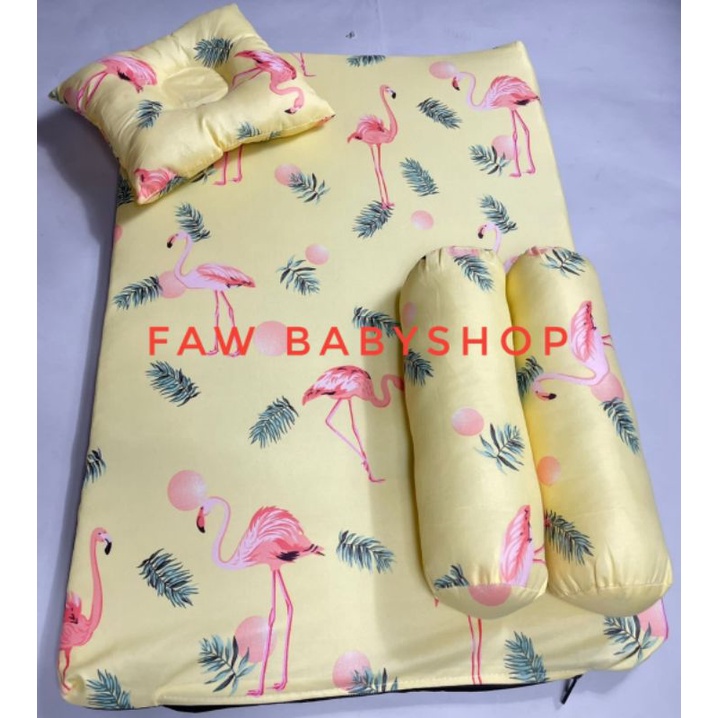 PROMO!! Matras Kasur Bayi Set Bantal Guling Kekinian Murah