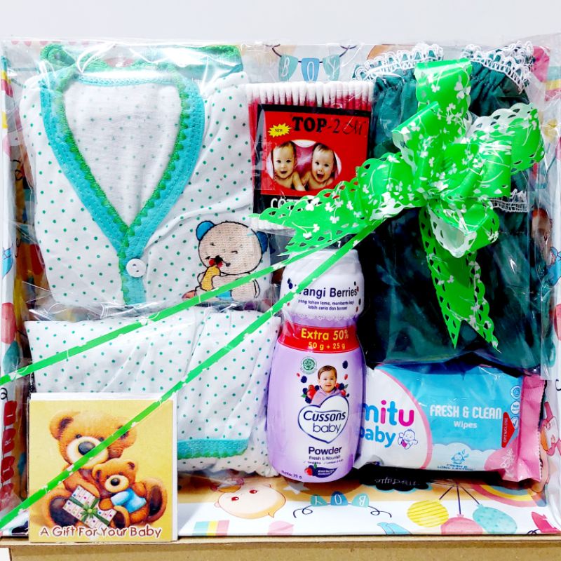 Hampers Bayi Baby Hampers perlengkapan bayi baru lahir / Set kado Bayi Baru Lahir  Baju Bayi Baru