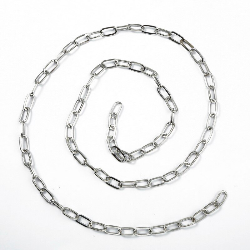 Rantai Kalung Rhodium Bahan Metal Untuk Membuat Perhiasan Diy