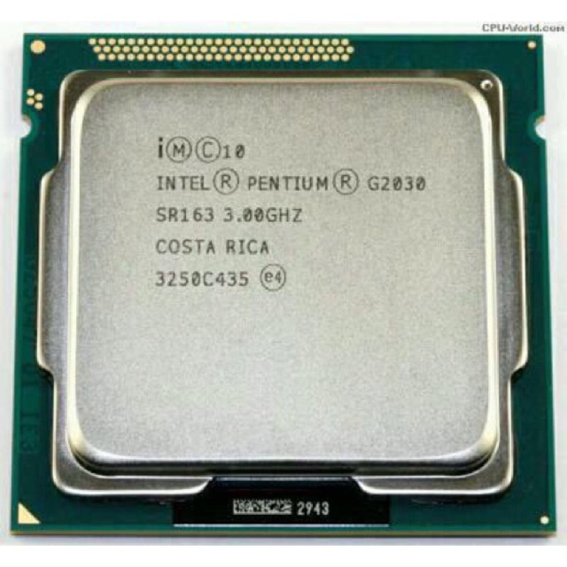 PROCESSOR INTEL DUAL CORE G2030 TRAY + FAN ORI SOCKET 1155