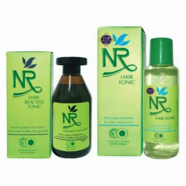 NR Hair Tonic 200ml // NR Reactive Tonic 200ml (Rambut Rontok / Akar / Kuat / Mencegah Botak Tipis)