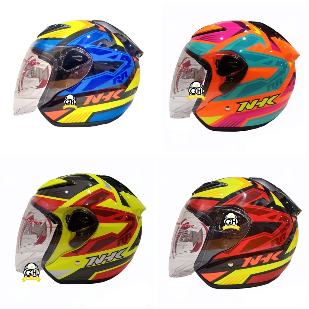 HELM NHK R6 MOTIF STARCO HALF FACE NHK R6 MOTIF