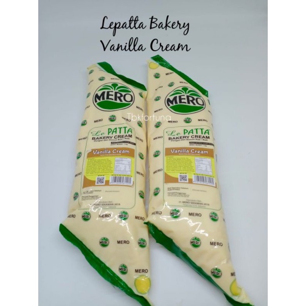 

Lepatta Bakery Isian/Filling Vanilla Cream 1kg