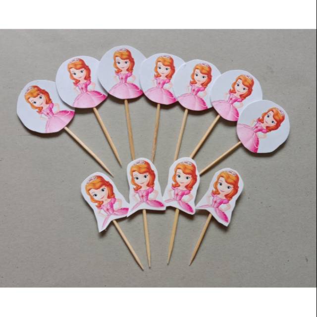 Cupcake Topper ulang tahun