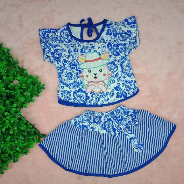 Ss#055 Pakaian Anak Perempuan Size 3-18bulan / Pakaian Bayi Cewek / Setelan Anak Perempuan