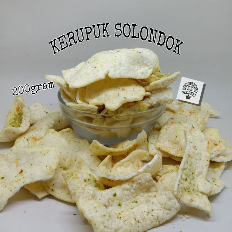 

Kerupuk Solondok / Krupuk Slondok